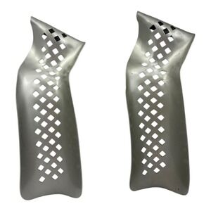 Vintage Metal Forearm Splints – Perforated Medical Brace‎ Supports